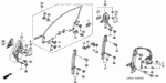 72244SL0000 - Body/Air Conditioning: BOLT, DOOR ADJUST for Acura Image