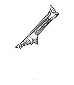 6221208110B1 - Body: Body A-Pillar Trim Panel for Toyota: Sienna Image