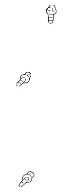 90159A0005 - Electrical: Air Outlet Duct Bolt for Toyota: 4Runner, bZ4X, Corolla Cross, Land Cruiser, Prius, Prius C, RAV4, Solara, Tundra, Yaris Image