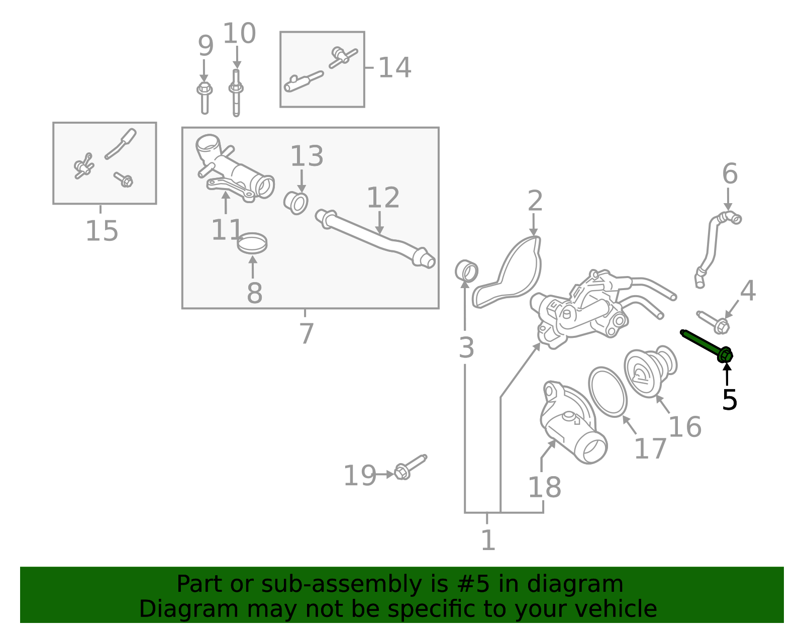 S442 Power Steering Pump Mounting Bolt W503302-S442 | OEM Parts Online