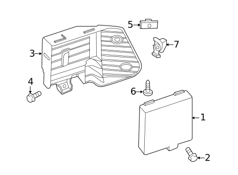 Electrical Components for 2014 Lincoln MKZ #0