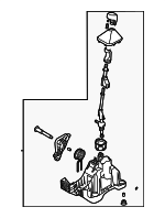 43700K0100WK - : Gear Shift Assembly for Kia: Soul Image