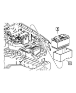 55396428AE - : Battery Tray Support for Jeep: Grand Cherokee Image