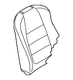 G45F8813102 - : Seat Back Cover for Mazda Image