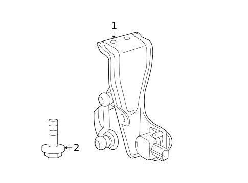 Headlamp Components for 2015 Toyota Prius #2