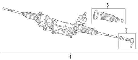Steering Gear & Linkage for 2021 Ram ProMaster City #1