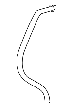 1L2Z18472JA - HVAC: HVAC Heater Hose for Ford: Explorer | Mercury: Mountaineer Image