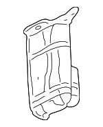 22642642 - Emission System: Shield for Chevrolet: Classic, Malibu | Oldsmobile: Alero, Cutlass | Pontiac: Grand Am Image