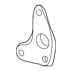 24573947 - Emission Control: Exhaust Gas Re-circulation (Egr) Valve Spacer Plate Gasket for Buick: Skylark | Chevrolet: Cavalier, Malibu | Oldsmobile: Achieva | Pontiac: Grand Am Image