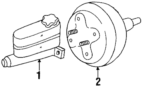 Hydraulic System for 1996 Pontiac Bonneville #0