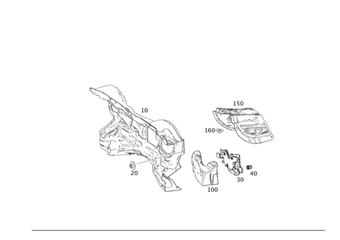 Engine Compartment Damping for 2015 Mercedes-Benz B Electric Drive #0