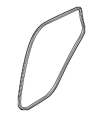 95B833721E - : Weather-Strip On Body for Porsche Image