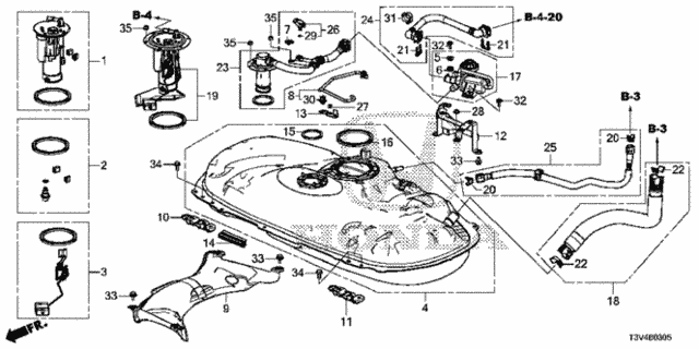 Fuel Tank for 2014 Honda Accord #0