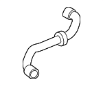 5Q0121447G - Belts &amp; Cooling: Engine Coolant Overflow Hose for Volkswagen Image