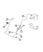 6106141AA - Clutch: Hose Clamp for Ram: ProMaster 1500, ProMaster 2500, ProMaster 3500 Image
