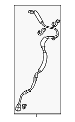 39114TR3A21 - : 2014 2015 Honda Civic - Cord Assembly USB (Inst) for Honda: Civic Image