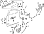 13563183 - : F (S)Handle Kit for GM Image