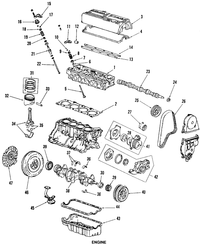 12210PD2003 - Engine: Valve Seals for Honda Image