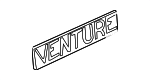10263900 - Body: Nameplate for Chevrolet: Venture Image