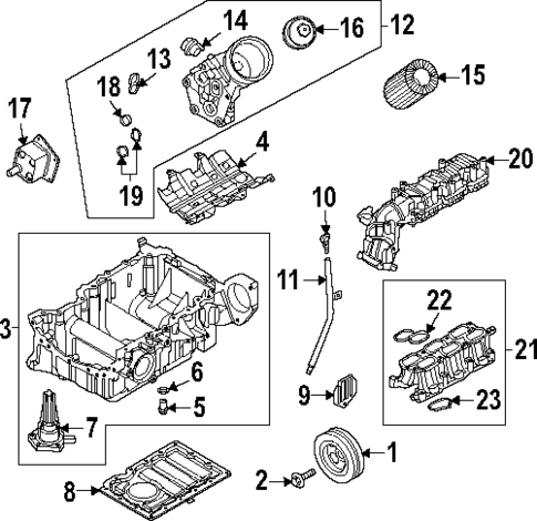 Engine Parts for 2025 Genesis GV80 Coupe #0