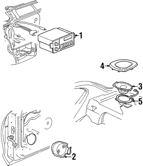 Sound System for 1997 Oldsmobile Cutlass #0