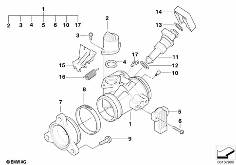 Throttle Valve and Actuator for 2008 BMW-Motorrad HP2 Sport #0