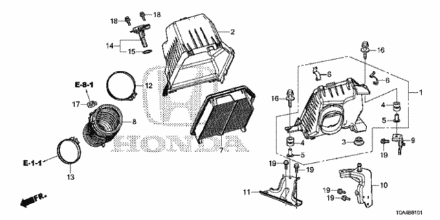 Air Cleaner ('15-) for 2016 Honda CR-V #0