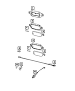 5KX15TX7AB - Electrical: Led Bezel for Mopar Image