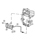 55115904AC - Air Conditioning &amp; Heater: A/c And Heater Control for Mopar Image