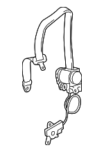 733010C070E1 - : Lap &amp; Shoulder Belt for Toyota: Sequoia Image