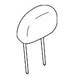 52107306994 - : Headrest Pad for Mini: Cooper Image