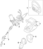 4525021221 - Steering: Steering Column for Toyota Image
