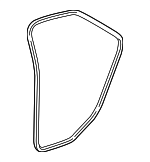 15922953 - : Door Weather-Strip for Cadillac: STS Image