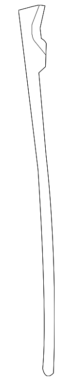 15240735 - Body: Front Weather-strip for Cadillac: STS Image