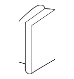 2K09596239B9 - Body: Glove Box Cap for Audi Image