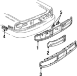 5976874 - Electrical: Tail Lamp Assembly for GM Image