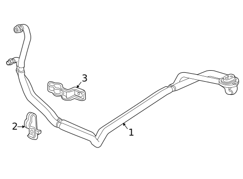 Rear AC Lines for 2012 Honda Pilot #0