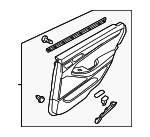 83305B10103RR - Body: Door Trim Panel for Hyundai Image