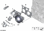 11518516204 - Engine: Coolant Pump, Mechanical for BMW Image