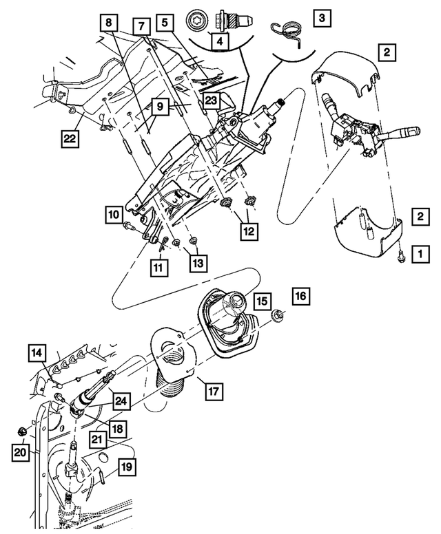 6034678 - Steering: Self Piercing Screw for Mopar Image image