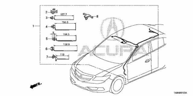 Wire Harness (4) for 2013 Acura ILX #0