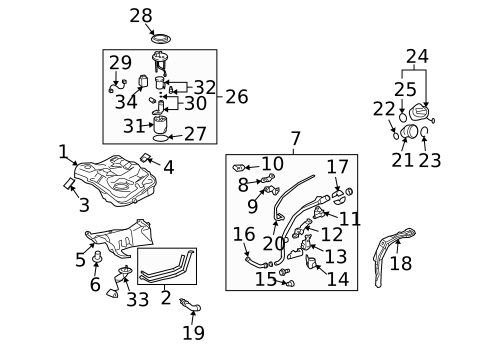 Hardware, Fasteners & Fittings for 2009 Pontiac Vibe #0