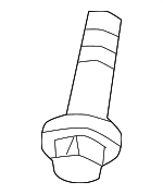 14001842 - Electrical: Starter Bolt for Buick: LaCrosse, LeSabre, Park Avenue, Rendezvous, Terraza | Chevrolet: Impala, Lumina, Monte Carlo, S10, Uplander, Venture | GMC: Sonoma | Oldsmobile: Alero, Cutlass, Intrigue, Silhouette | Pontiac: Aztek, Bonneville, Grand Am, Grand Prix, Montana, Trans Sport | Saturn: Relay Image