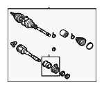 4341021111 - : 2011-2016 Scion tC - Axle Assembly for Scion: tC Image