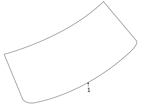 Glass - Lift Gate for 2011 BMW X6 #0