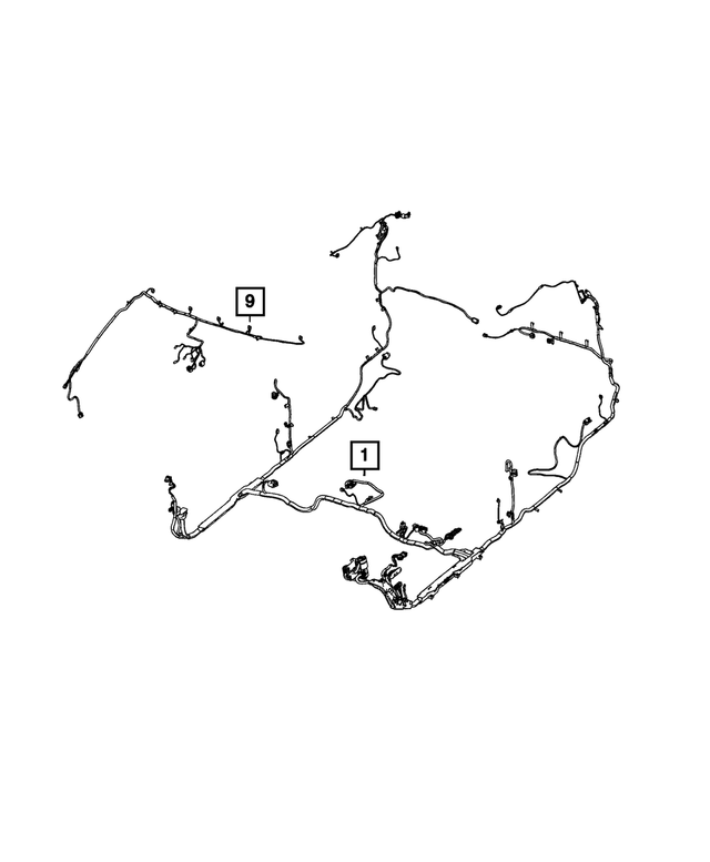 68457754AA - Electrical: Body Wiring for Mopar Image