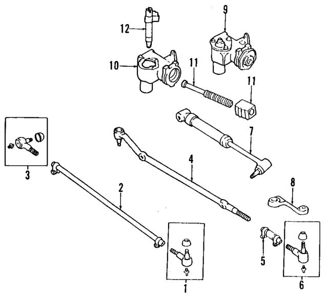 J3200671 - Steering: Steering Tie Rod End Adjusting Sleeve for Mopar Image