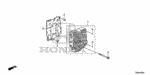 27700R36A00 - Transmission - Automatic: BODY ASSY., SECONDARY VALVE for Honda Image