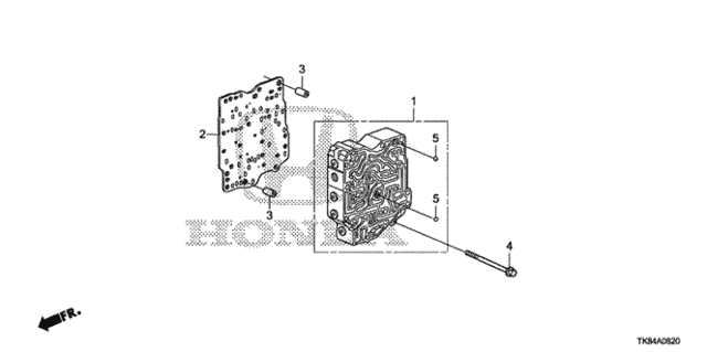 AT Secondary Body (5AT) for 2012 Honda Odyssey #0