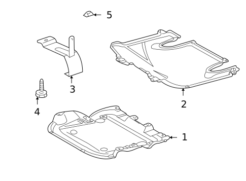Splash Shields for 2002 Mercedes-Benz C240 #0